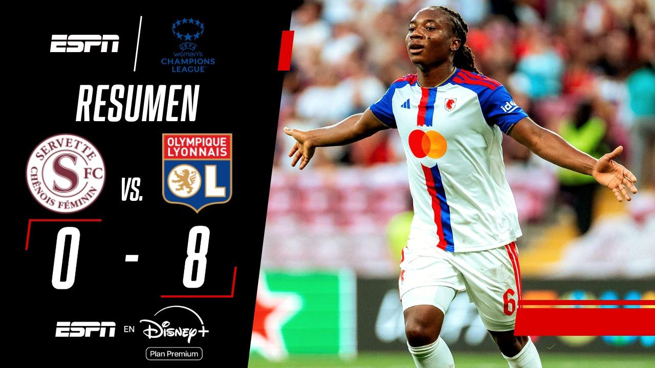 Lyon aplastó al Servette en el comienzo de la UEFA Women´s Champions League