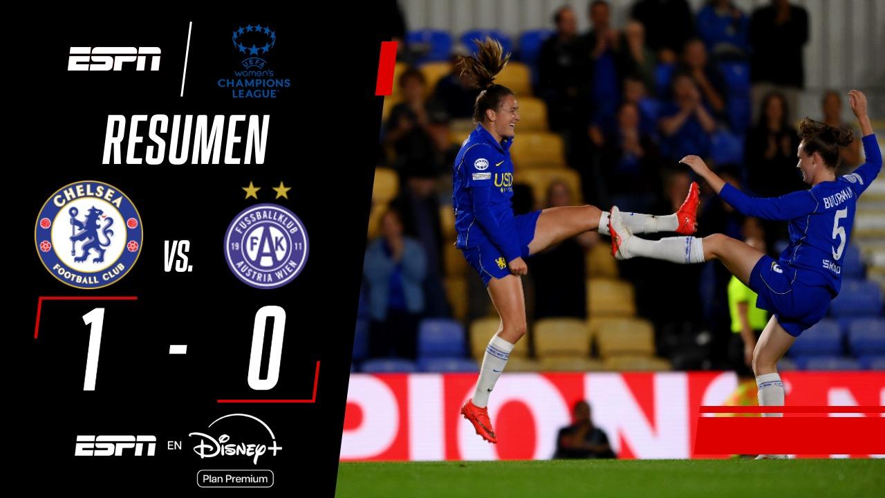 Chelsea comenzó la Champions femenina con un triunfo ante Austria Viena