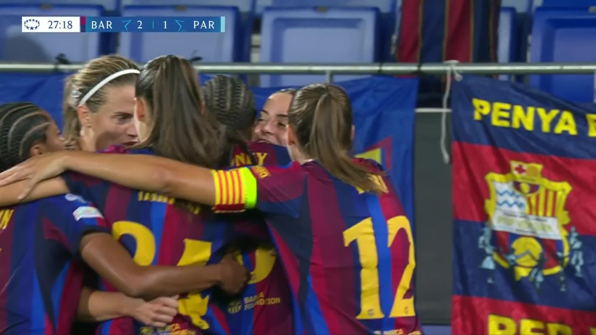 ¡Serrajordi le da la vuelta al partido para el Barcelona!