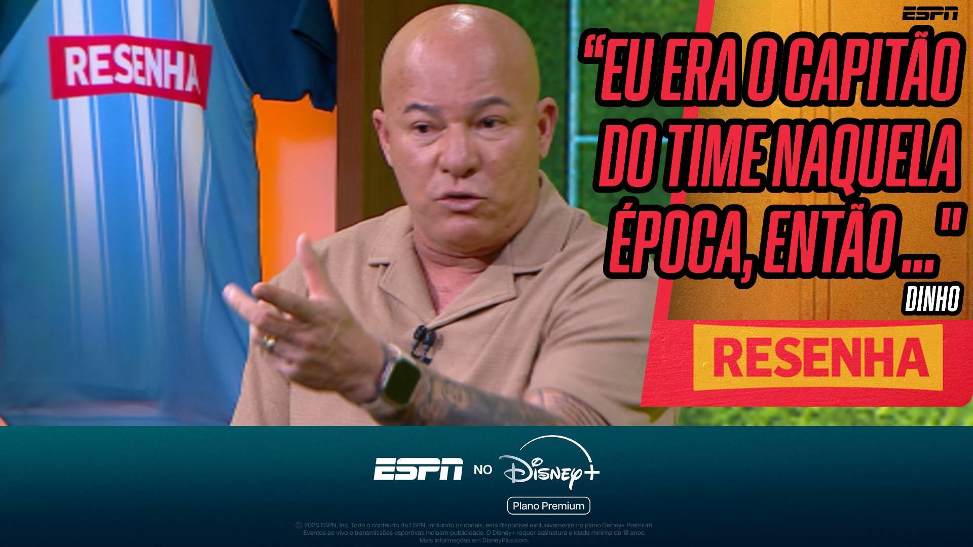Dinho explica como foi 'responsável' por gol do título do Grêmio no Brasileiro de 1996 mesmo sem jogar