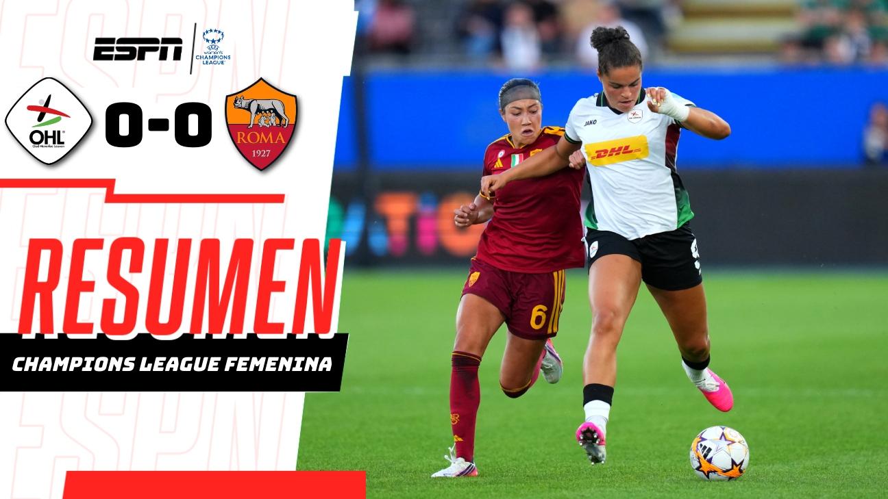Oud-Heverlee Leuven y AS Roma reparten puntos en su debut en la Champions