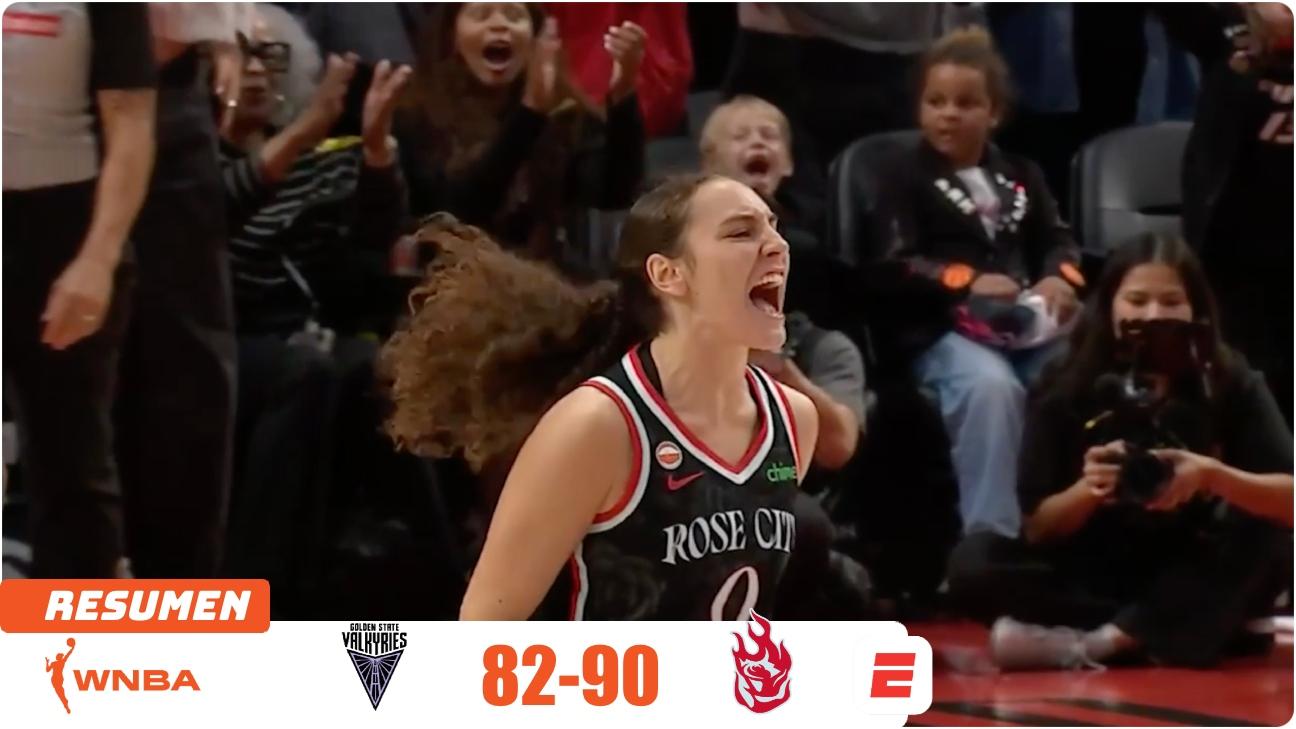 Portland Fire firma una remontada épica y derriba a Valkyries en tiempo extra