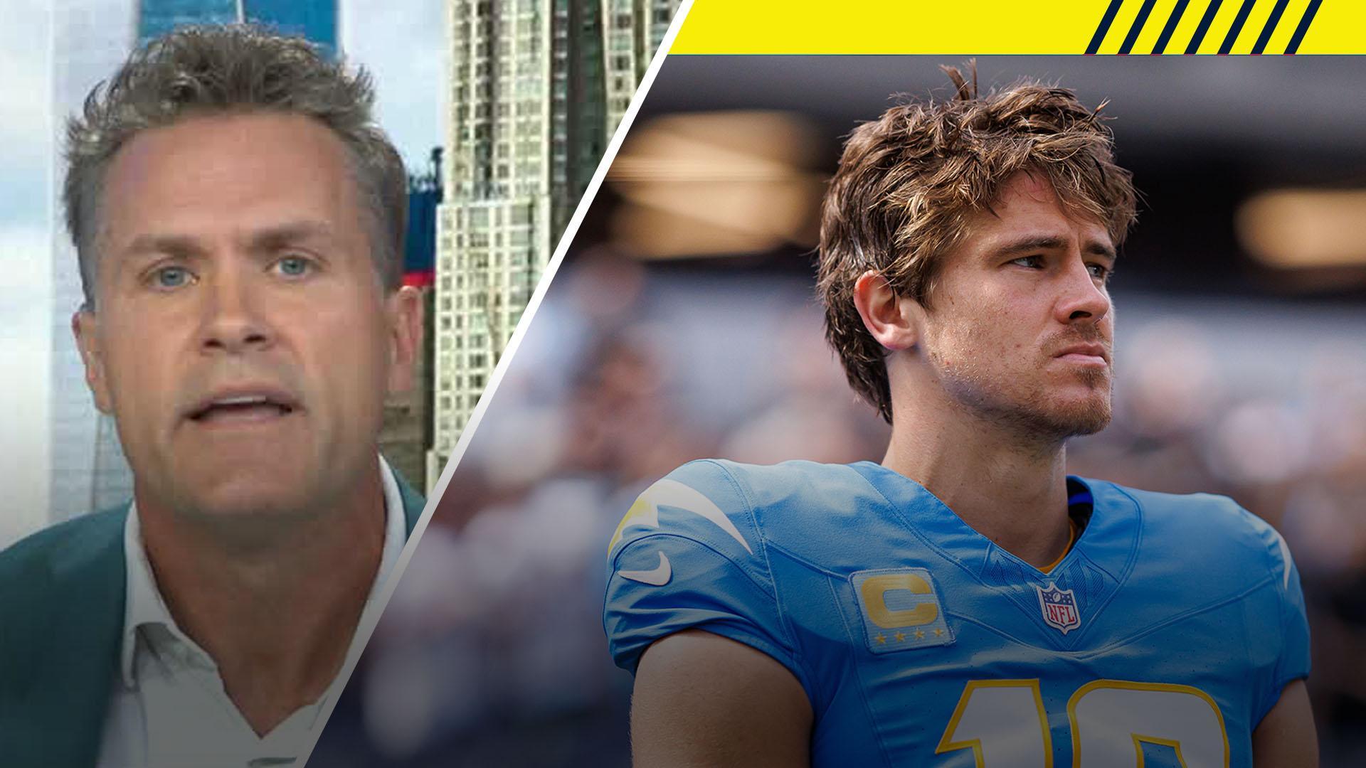 'Go stand in the corner!': Kyle Brandt is furious with the Chargers
