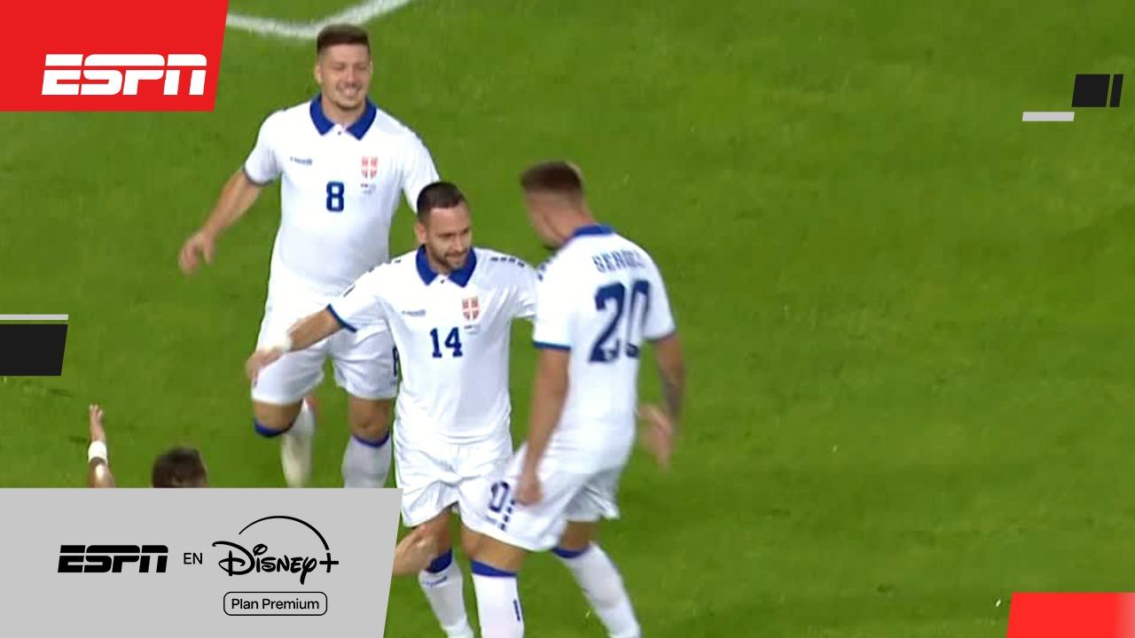 ¡Serbia se adelantó en el comienzo! En menos de 5 minutos, ya gana 1 a 0 contra Grecia