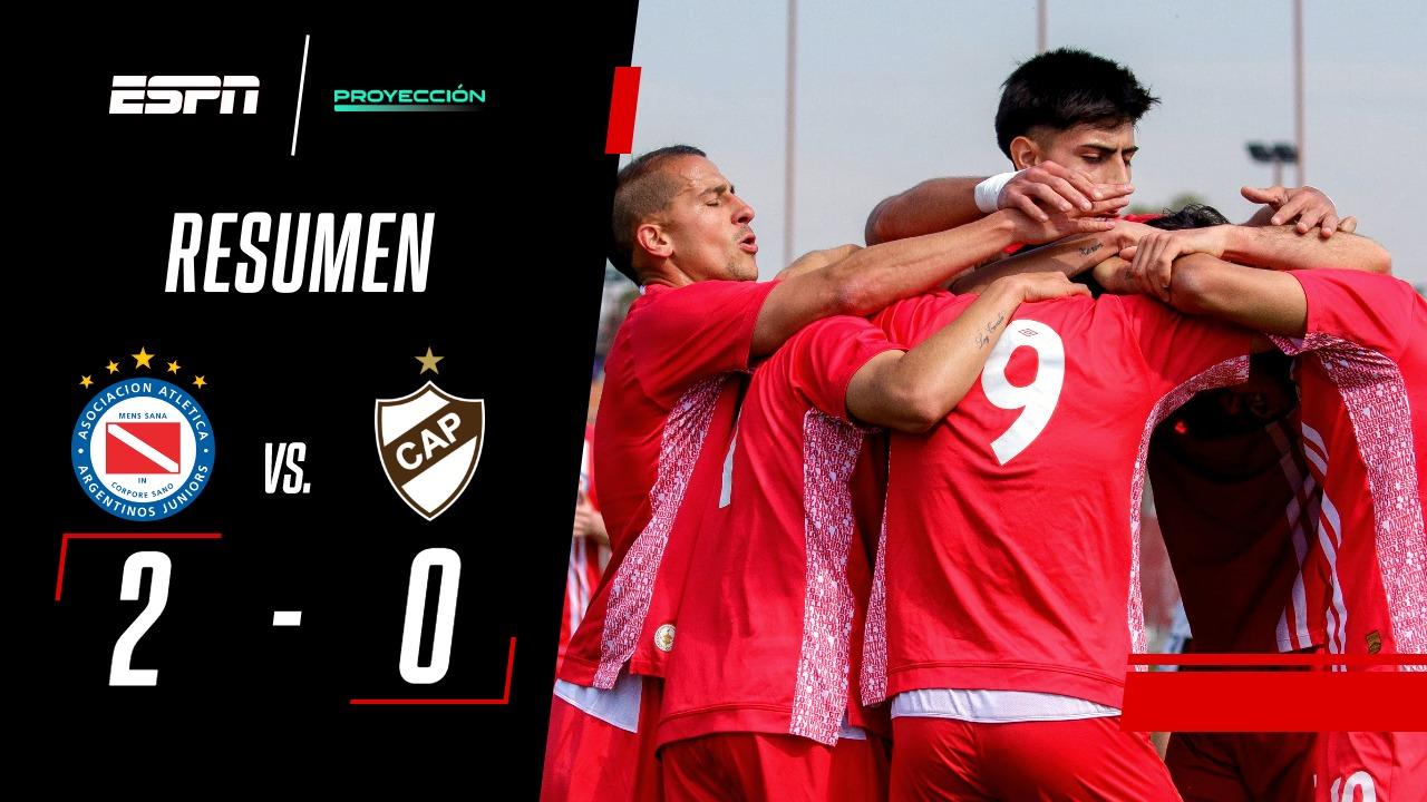 ¡Argentinos ganó el clásico en el Torneo Proyección! Fue 2 a 0 ante Platense