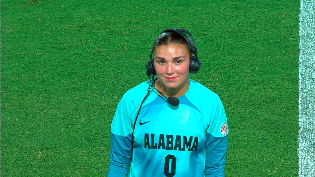 Alabama's Madi Munguia recaps seventh shutout in eight games