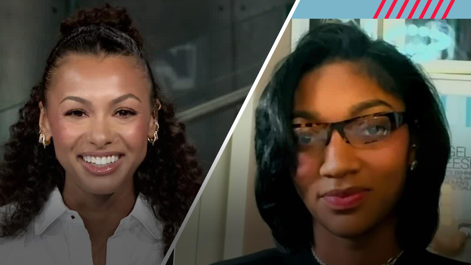 Angel Reese looking forward to her first career WNBA postseason