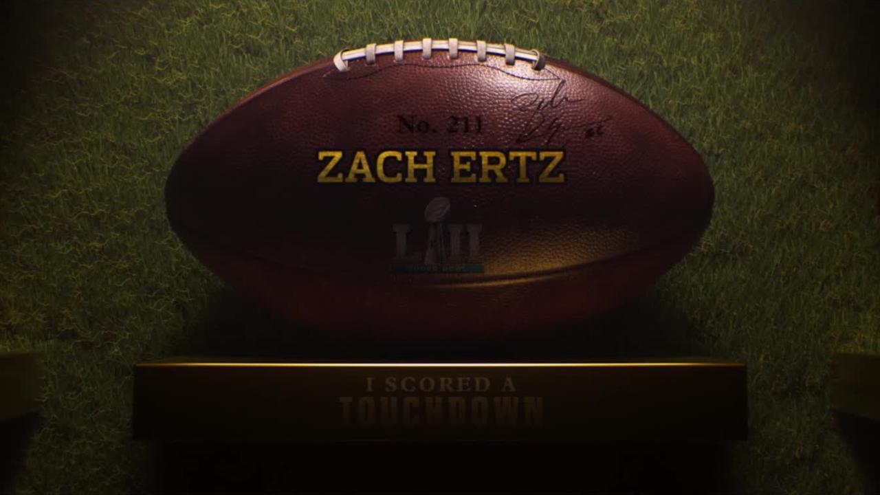 Zach Ertz's 'I scored a touchdown' story: Super Bowl LII