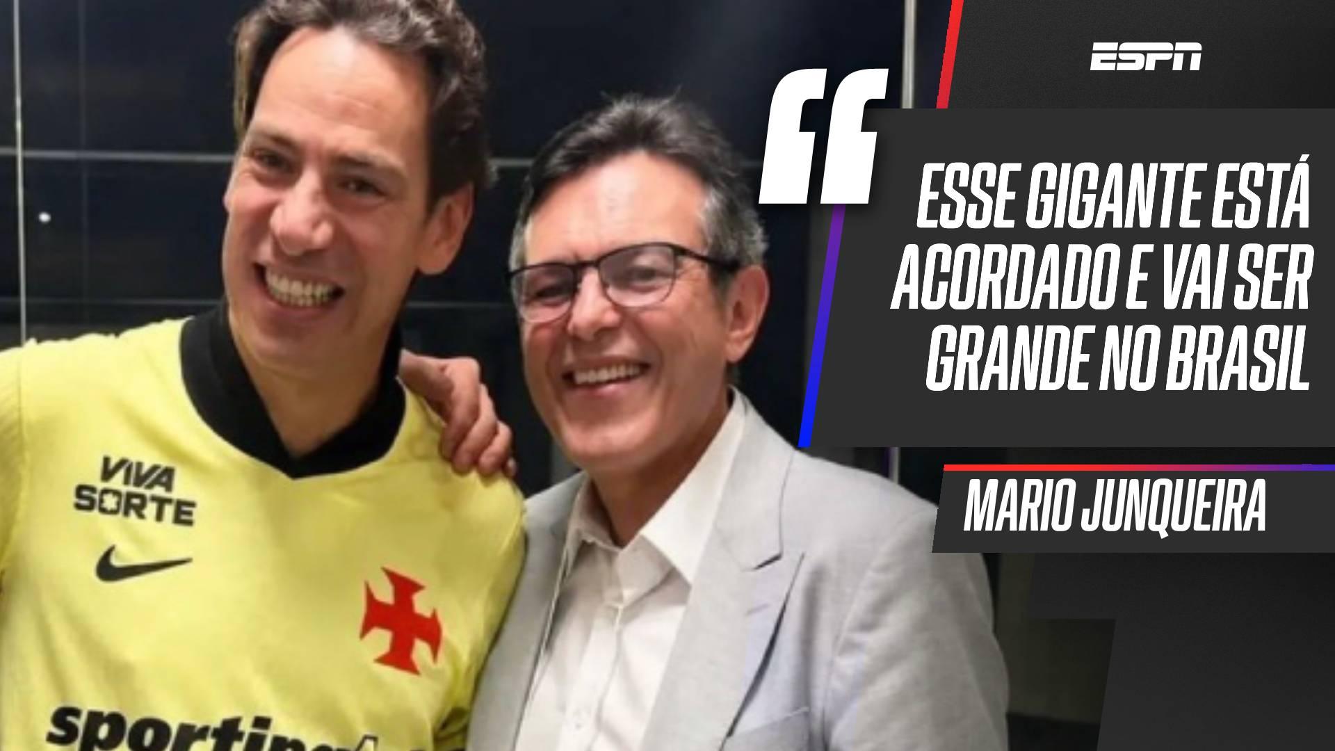 Nova SAF do Vasco prevê 'maior projeto esportivo da América do Sul', e sócio garante: 'Não vamos cair de jeito nenhum'