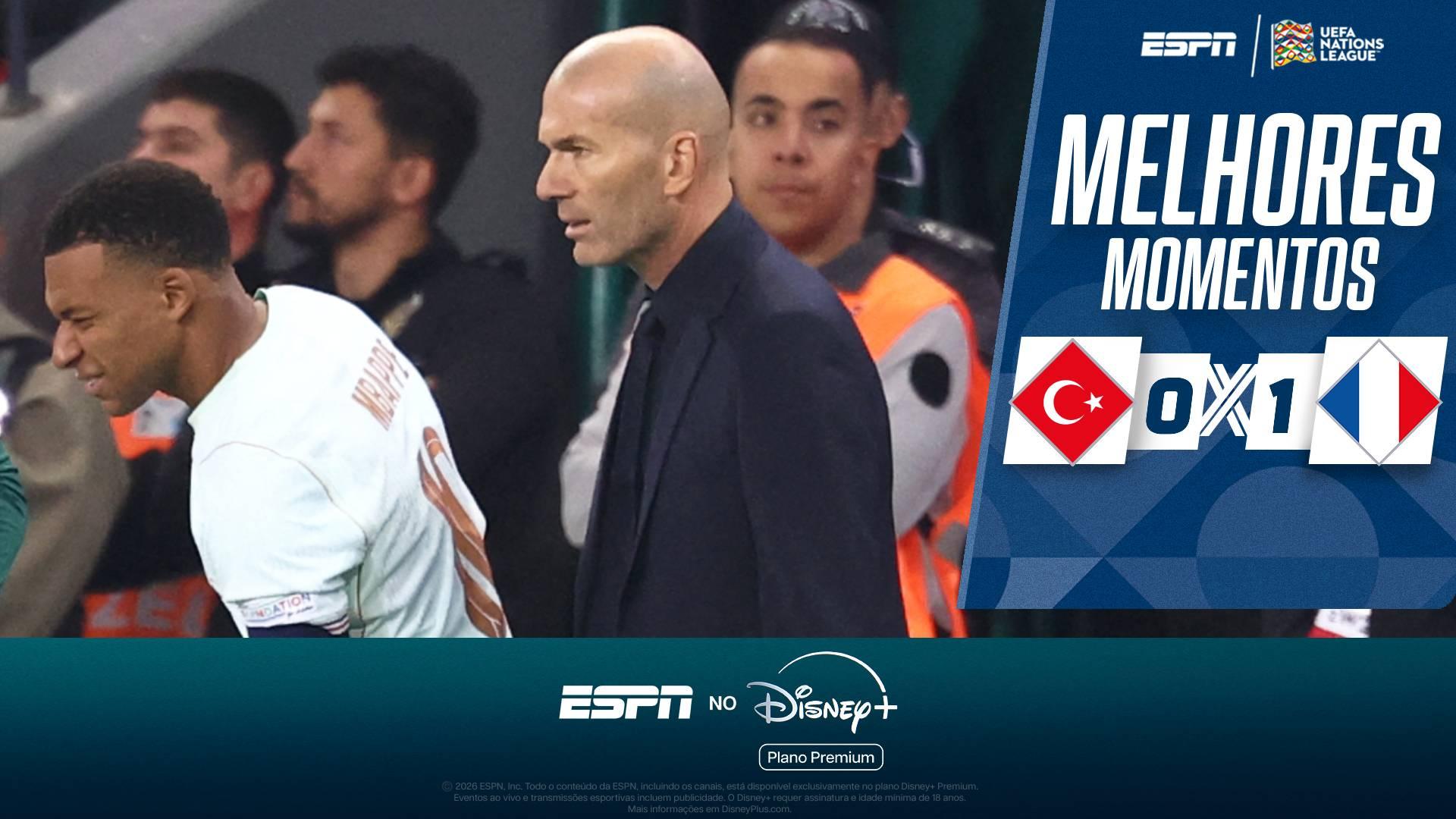 Mbappé decide na estreia de Zidane, mas vira problema por lesão em vitória da França contra a Turquia; VEJA