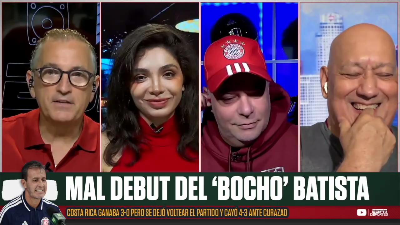 Batista empezó con el pie izquierdo en Costa Rica