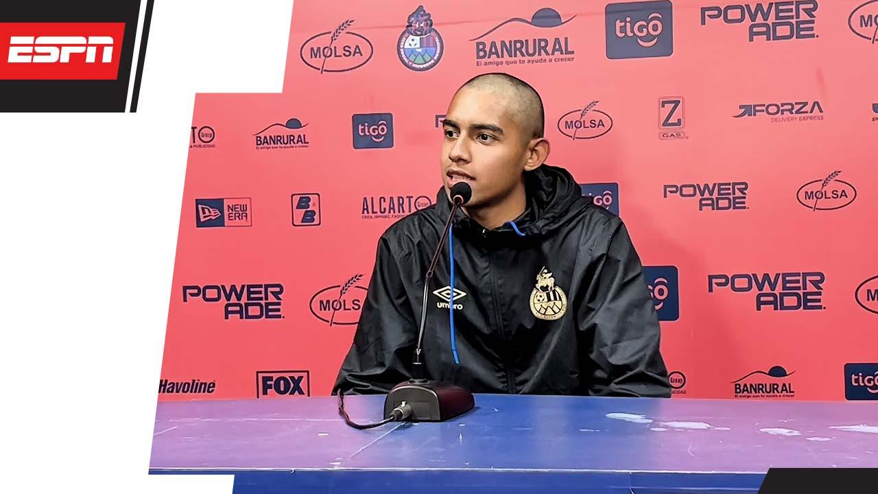 Las sensaciones de Pablo Arias tras el debut: "Es un sueño cumplido"