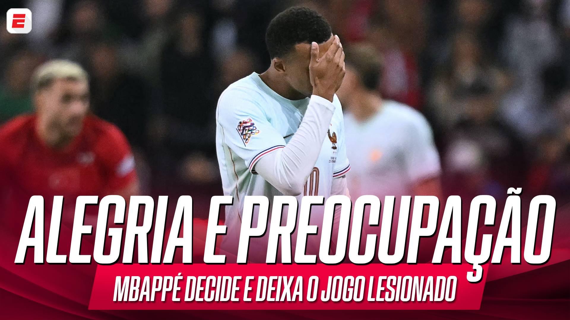 Mbappé garante vitória da França contra a Turquia na estreia de Zidane, mas deixa o campo lesionado na Nations League; VEJA como foi