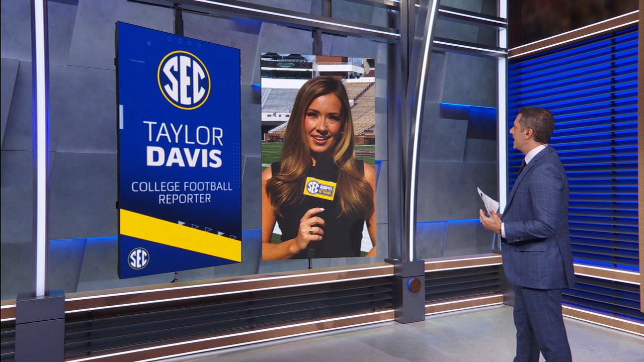 Davis praises No. 24 MS State's Taylor's poise in the spotlight