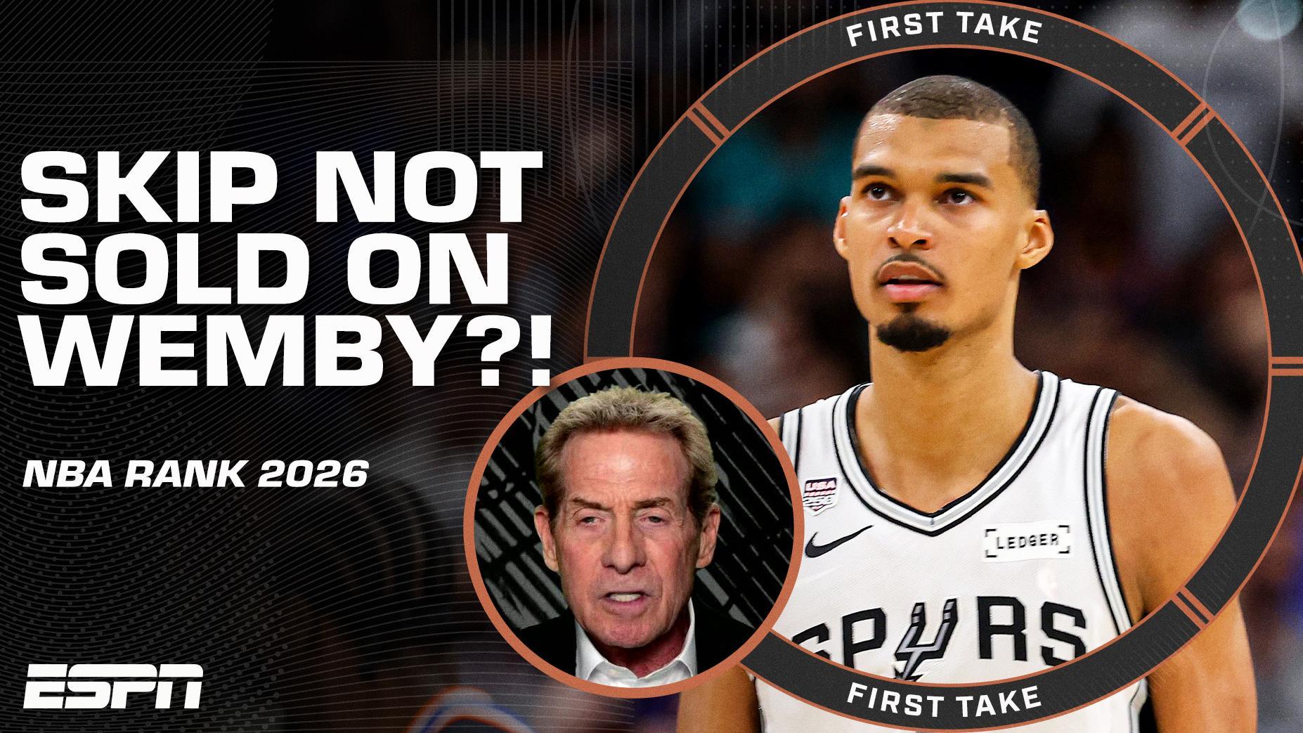 ‘I’M NOT SURE ABOUT HIS CLUTCH GENE!’ Skip Bayless questions Wemby