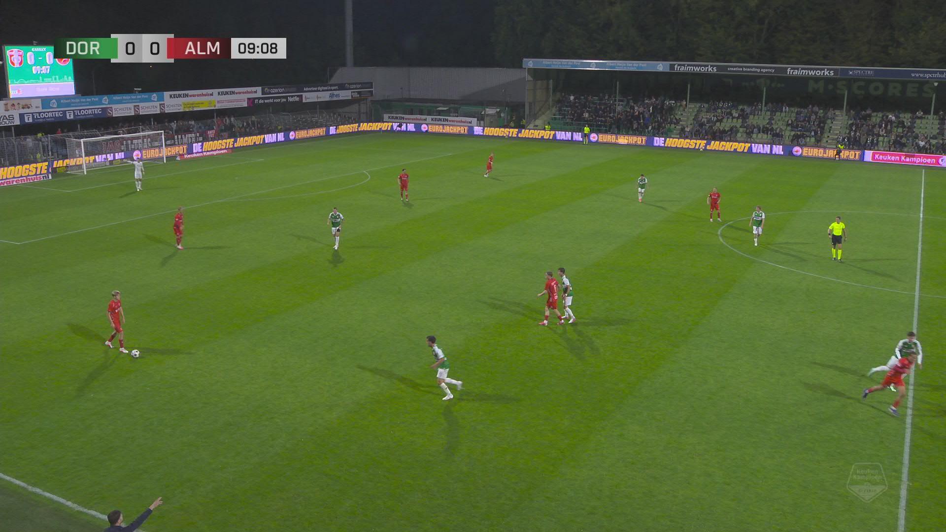 Geweldige goal in blessuretijd zorgt voor beslissing | Samenvatting FC Dordrecht - Almere City