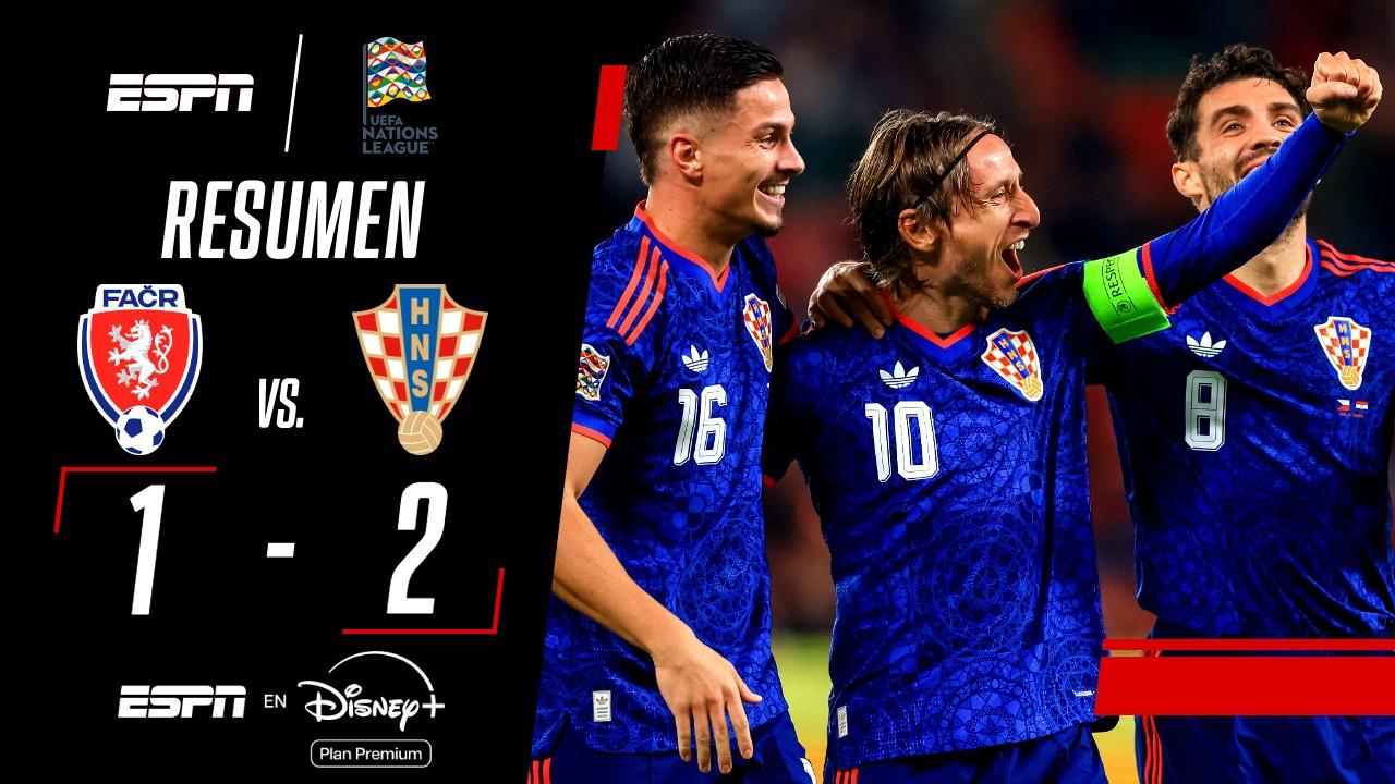 Con Modric como figura, Croacia venció a República Checa