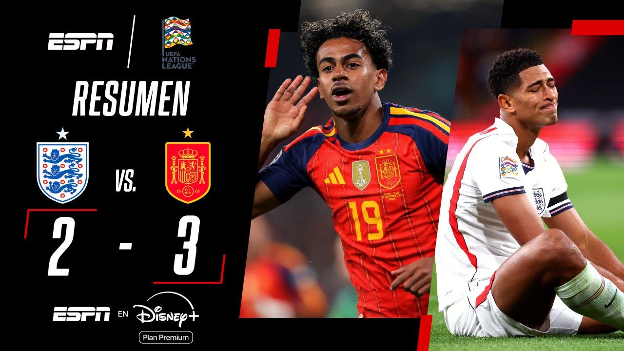¡El campeón del mundo sigue imparable! España venció a Inglaterra por la Nations League