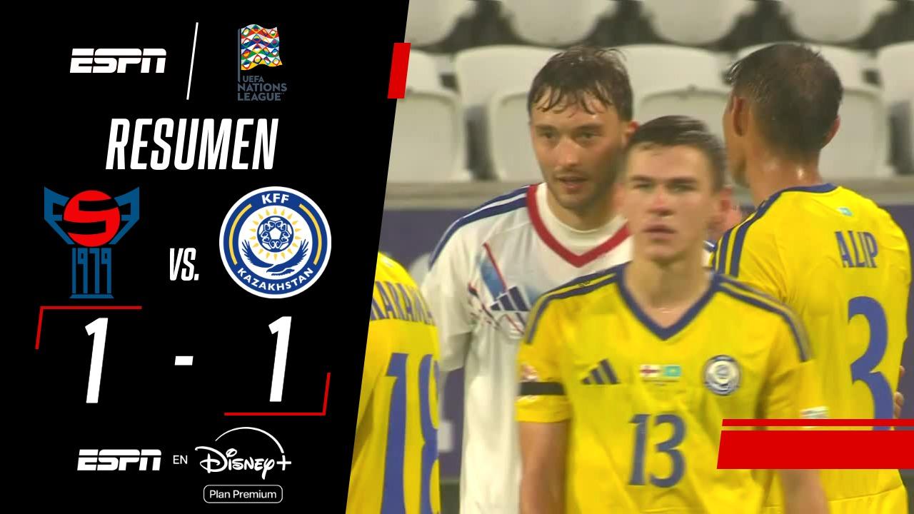 Empate entre Islas Feroe y Kazajistán