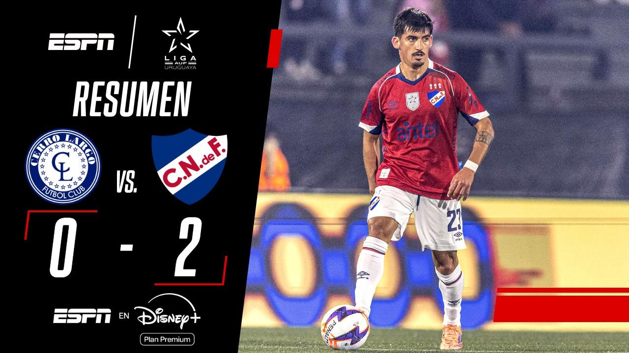 Nacional fue más y superó a Cerro Largo