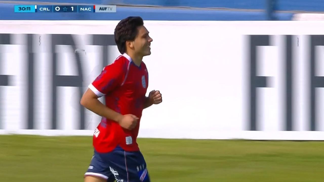 ¡Arriba el Bolso! Tiziano Correa abrió el marcador ante Cerro Largo
