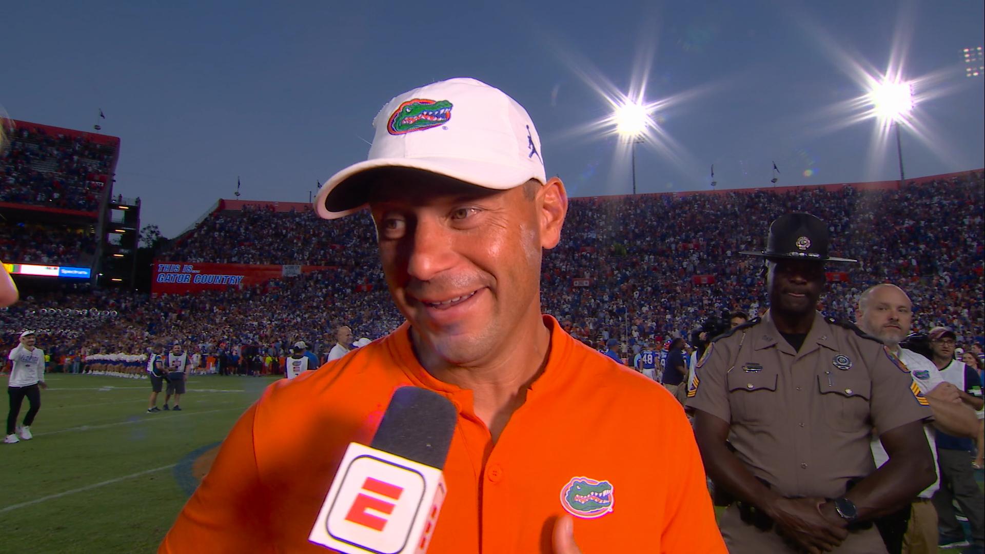 Jon Sumrall says Gators buying into national championship standards
