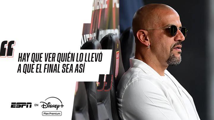 Verón: "Herrera dirigió muy bien, lo felicité"