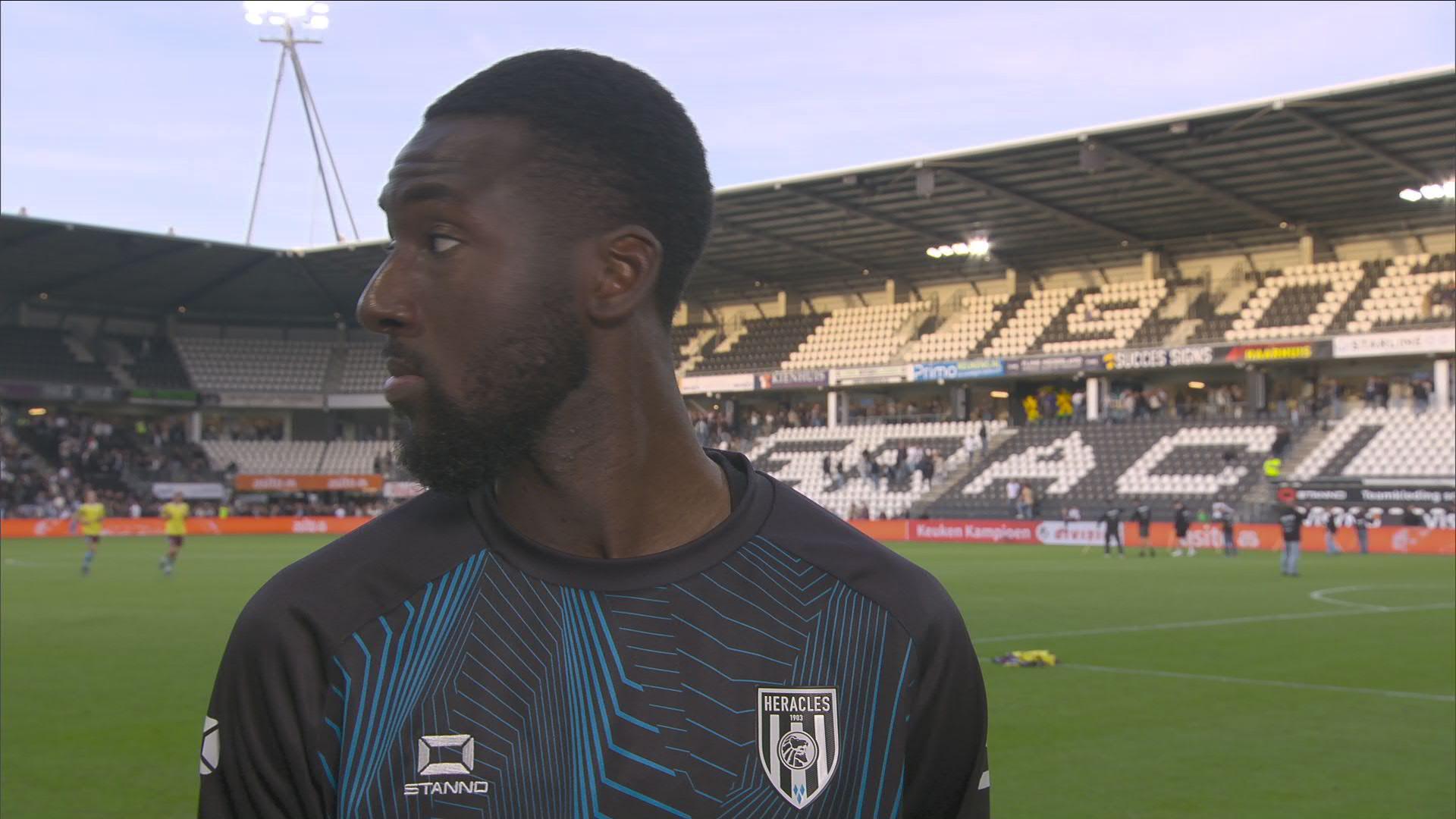 N'djoli dankt assistent-trainer voor goal: "Alle credits naar Rick"