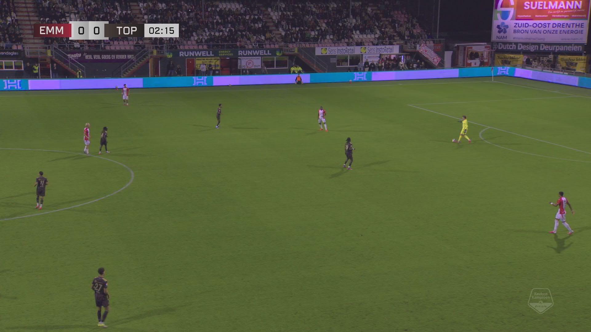 Spanning tot het laatste fluitsignaal | Samenvatting FC Emmen - TOP Oss