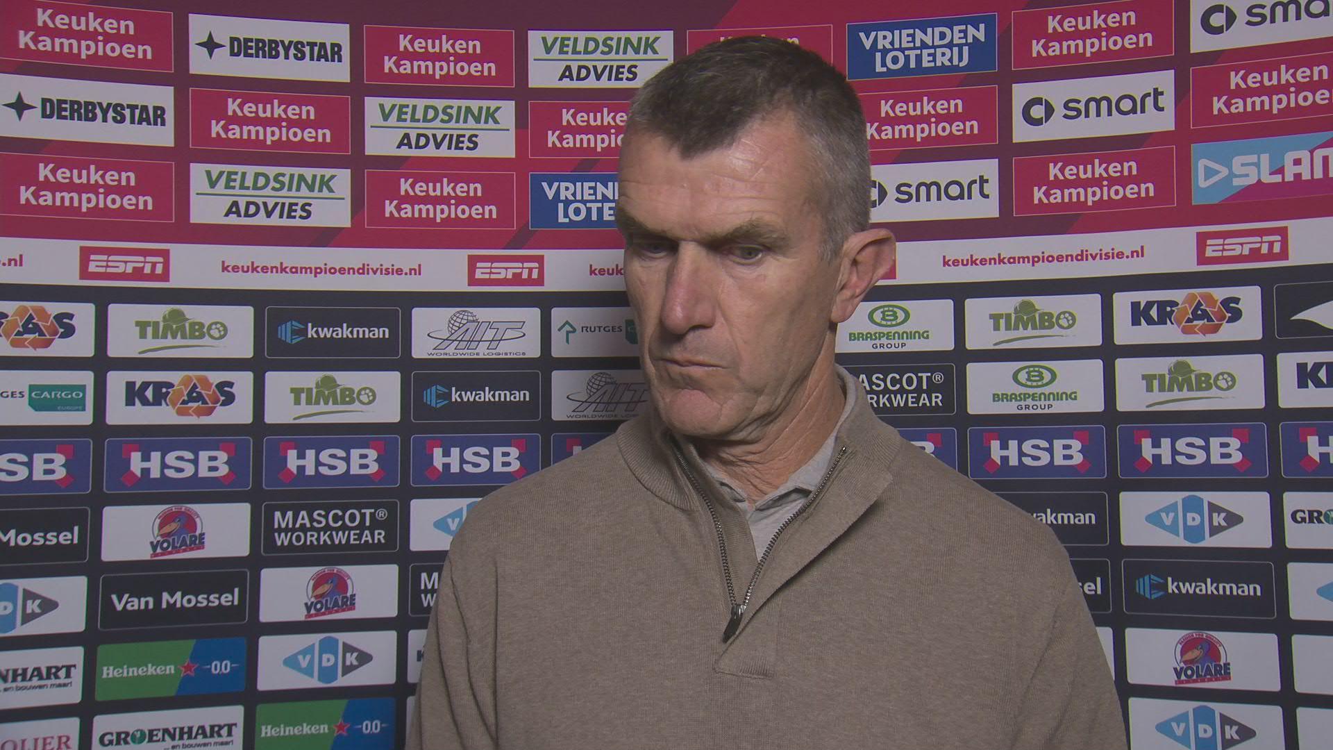 Dijkhuizen: "We missen kwaliteit in de eindfase"
