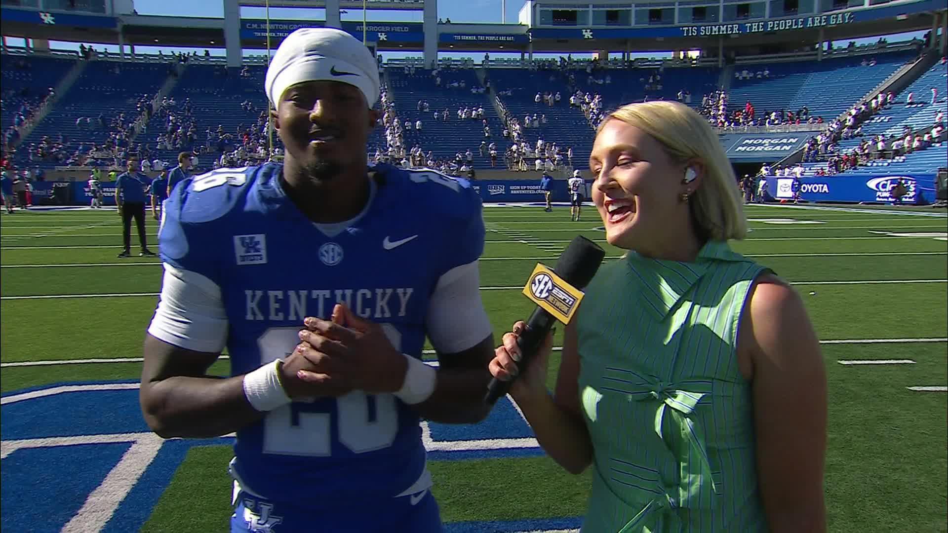 Baxter, Patterson and Barnes rush for 100 yards, Kentucky rolls over South Alabama 45-21