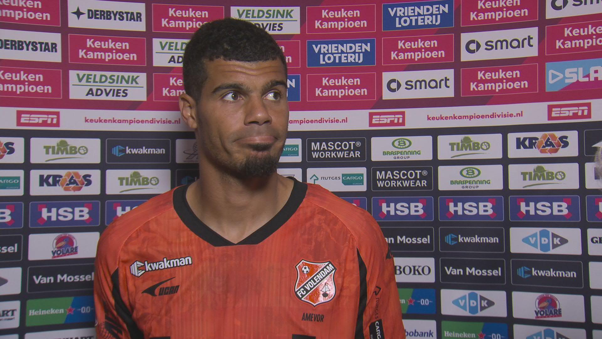 Amevor over veranderend wedstrijdbeeld: "Dit is typisch deze competitie"