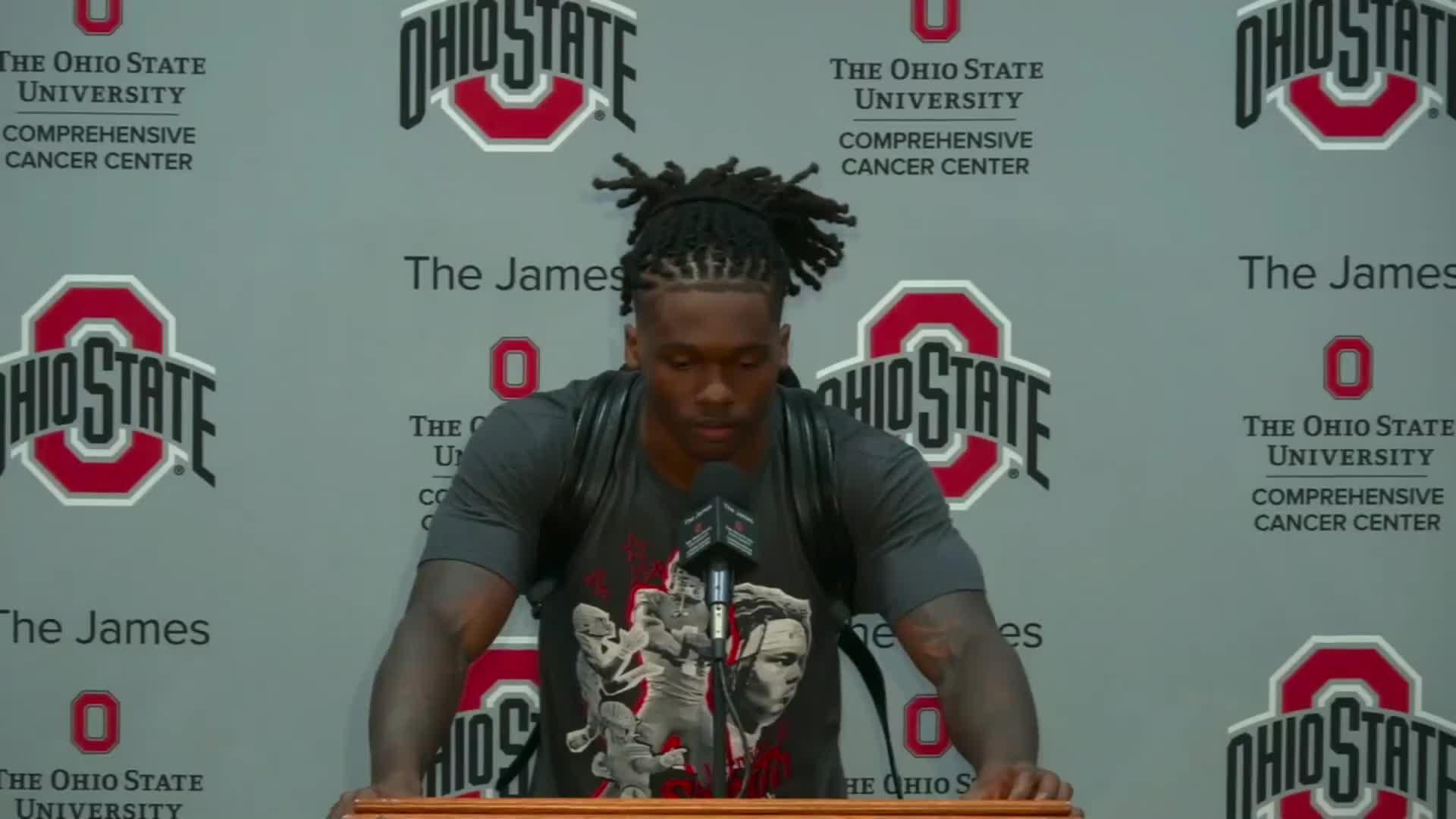 Jeremiah Smith explains his improvement from last year