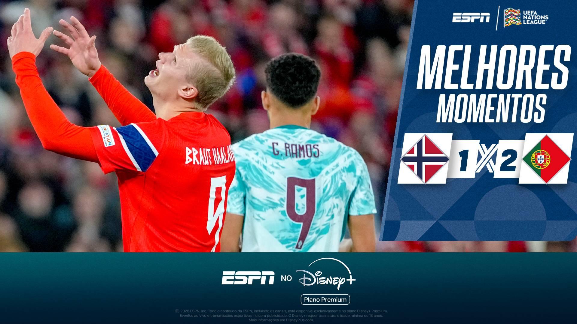 Portugal vence a Noruega com direito a falha bizarra de goleiro na Nations League e segue 100% com Jorge Jesus; melhores momentos