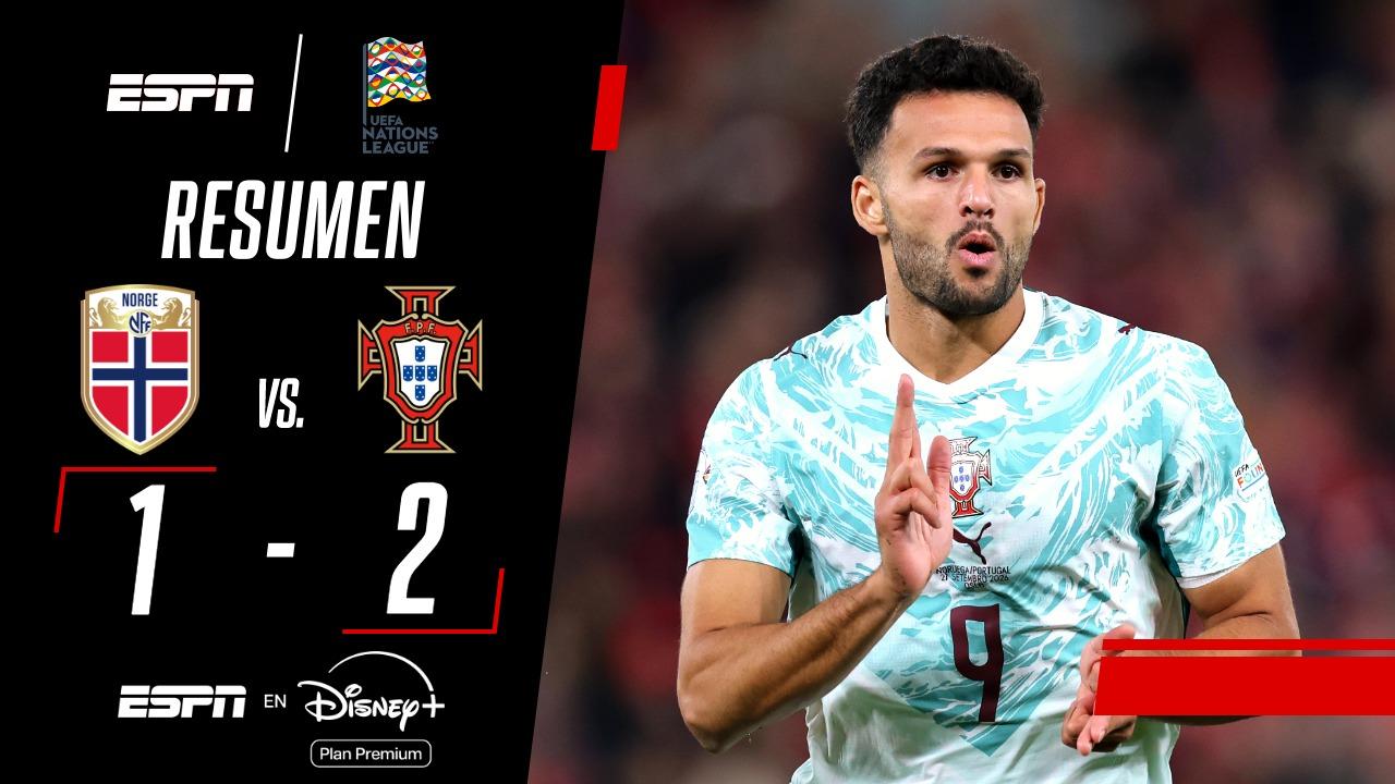 Portugal festejó ante Noruega por la UEFA Nations League