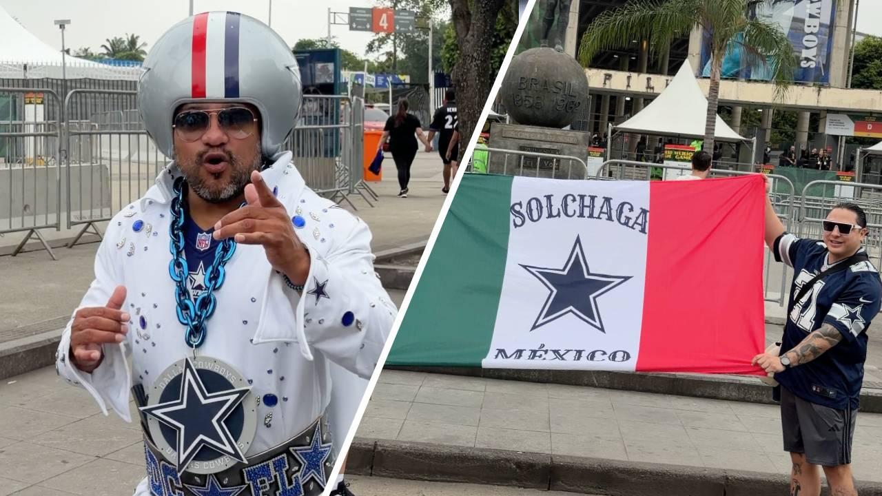 Aficionados de Cowboys se apoderan de Brasil