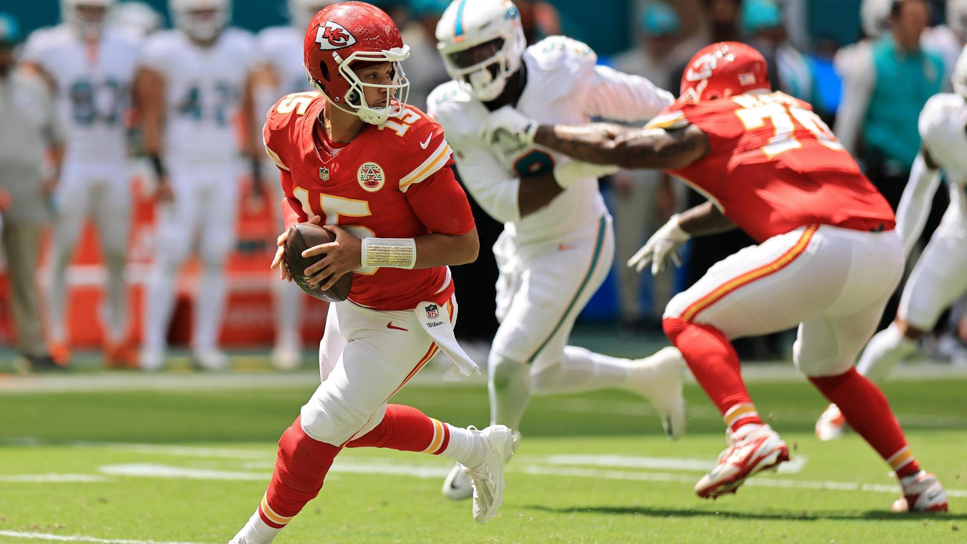 ¡Los Kansas City Chiefs atropellan a los Dolphins 24-10 en Miami!