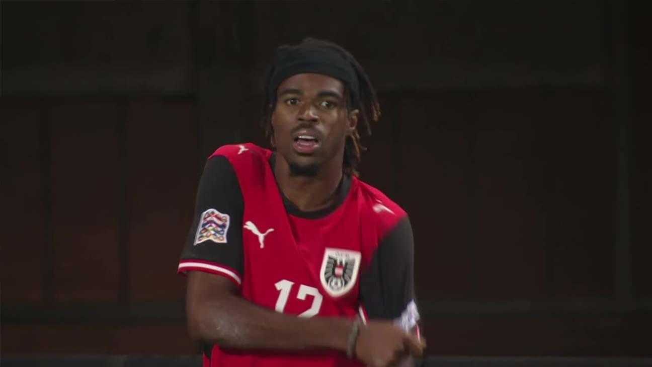 ¡Muric no pudo, Chukwuemeka reaccionó y Austria festejó el 3-0 ante Kosovo!