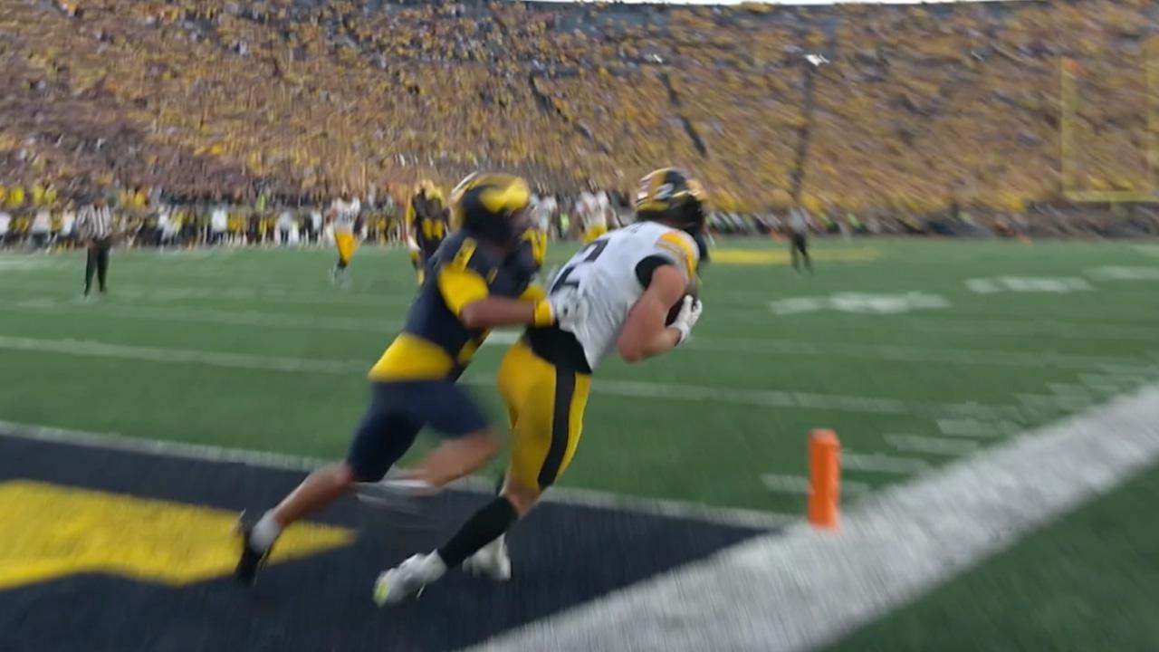 Iowa acaba con el invicto de Michigan de manera milagrosa