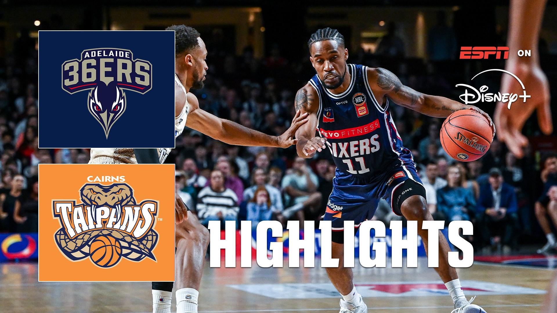 36ers cruise past the Taipans in 14-point win