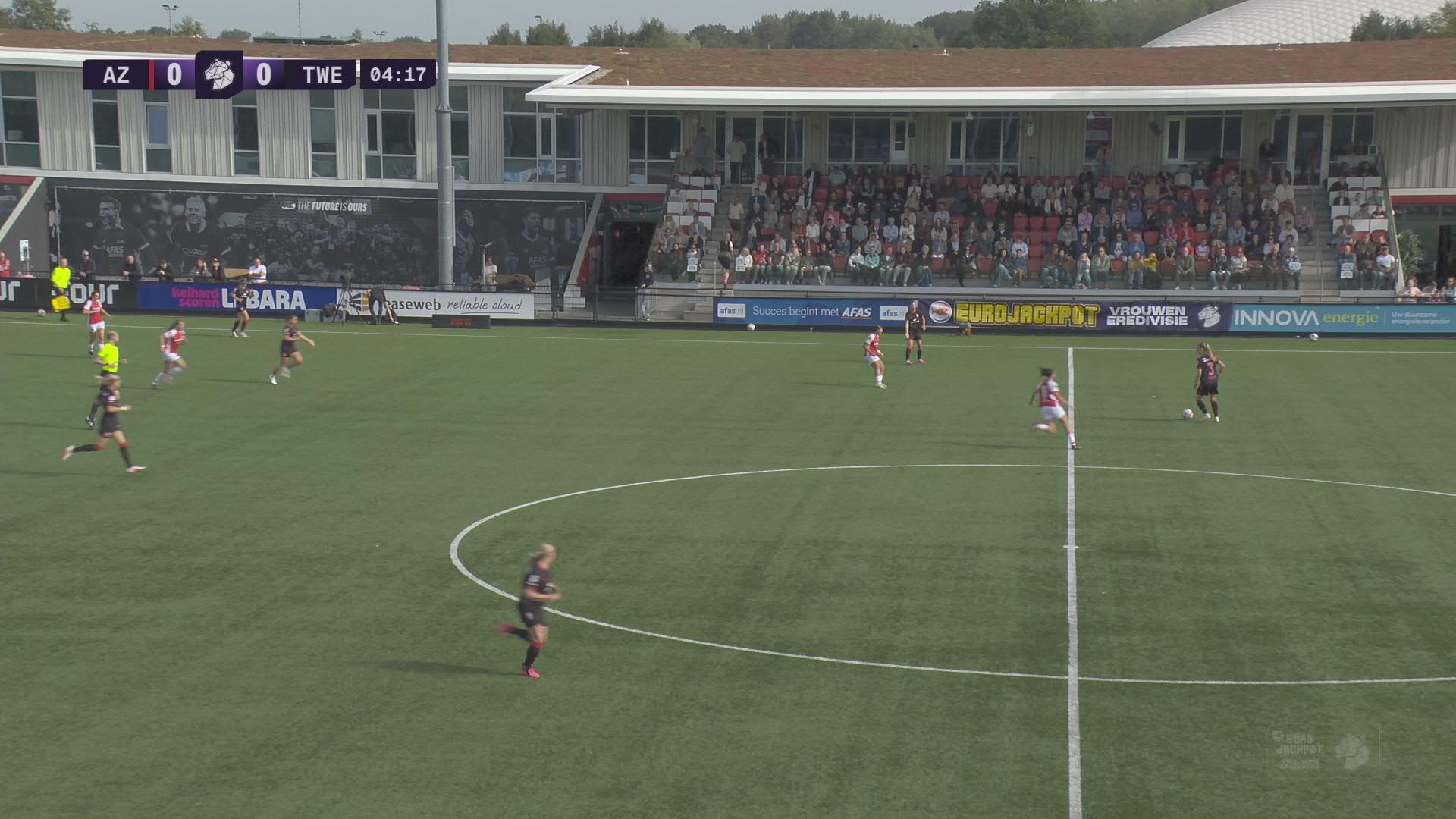 Roord leidt FC Twente Vrouwen naar monsterzege | Samenvatting AZ Vrouwen - FC Twente Vrouwen
