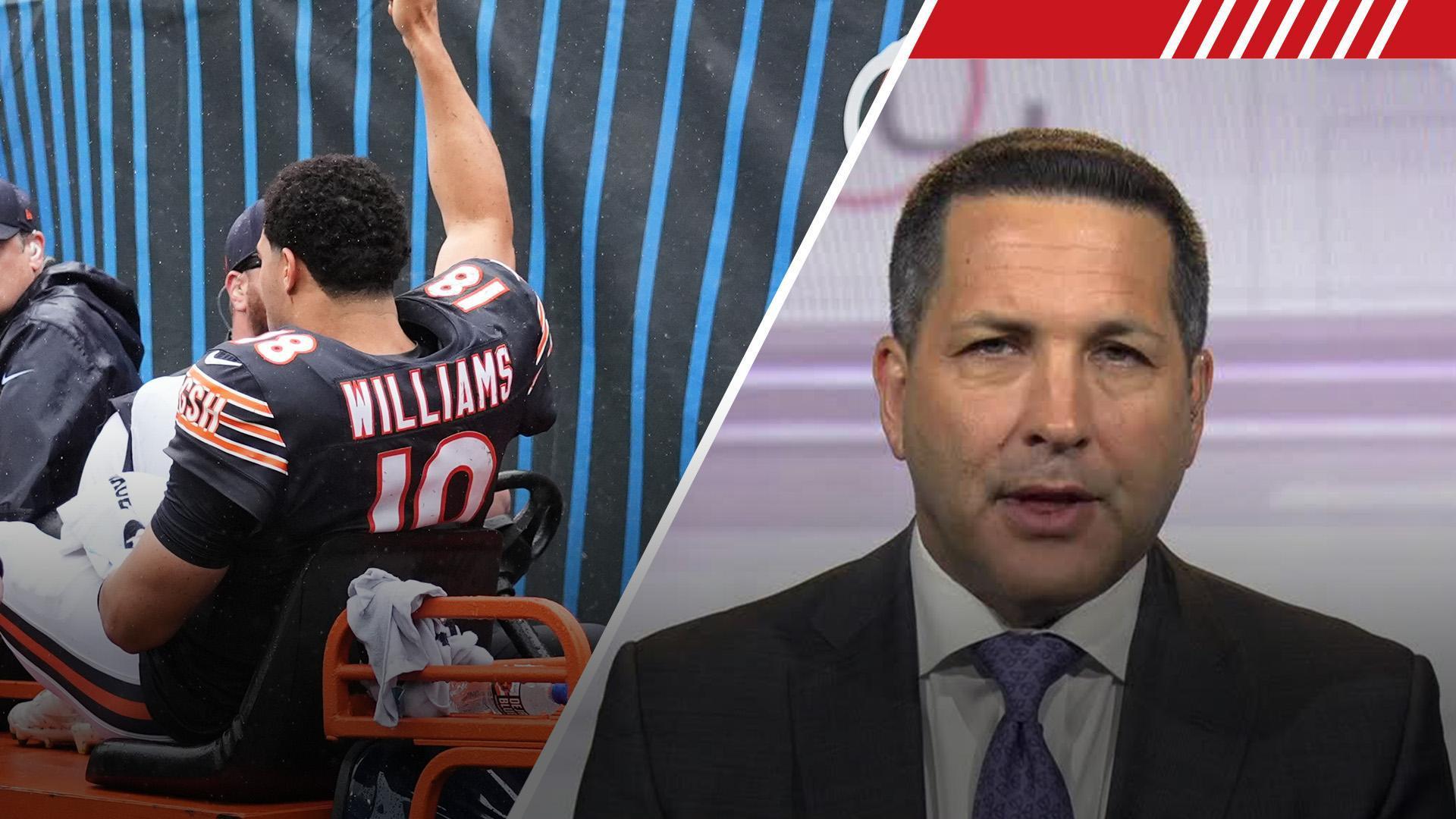 Schefter: Bears expect Caleb Williams to miss multiple weeks