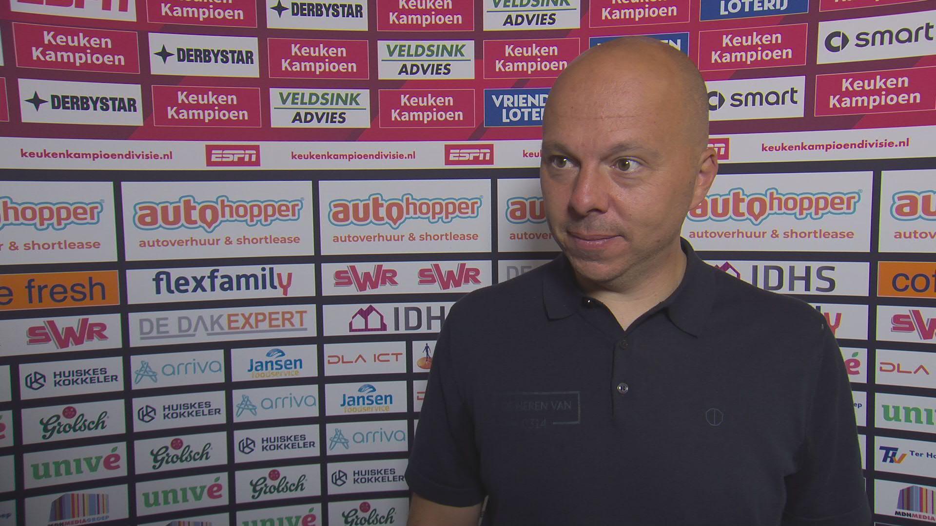 Duivenvoorden na overwinning: "Wat ik gemist hebben is dat we geen 2-0 maken"