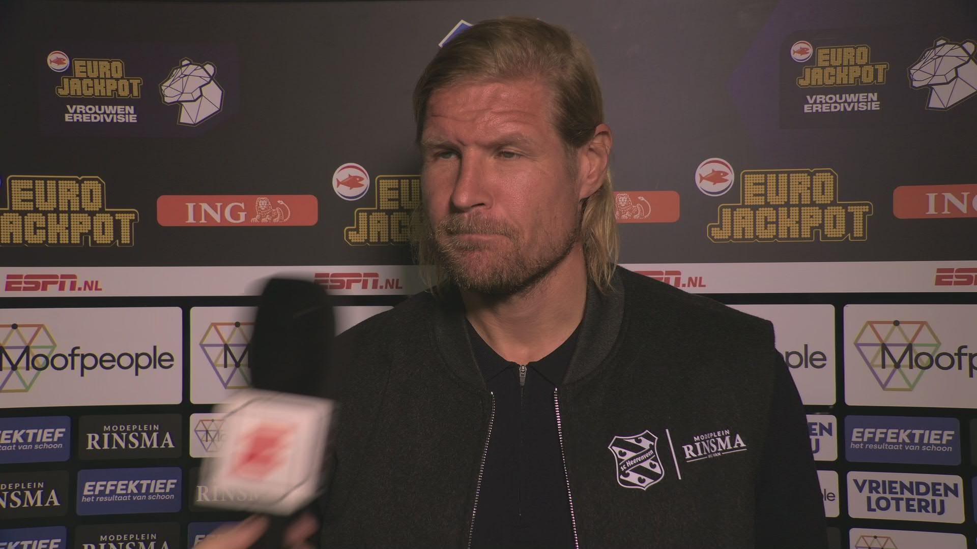 Interviews na sc Heerenveen (V) - FC Utrecht  (V)