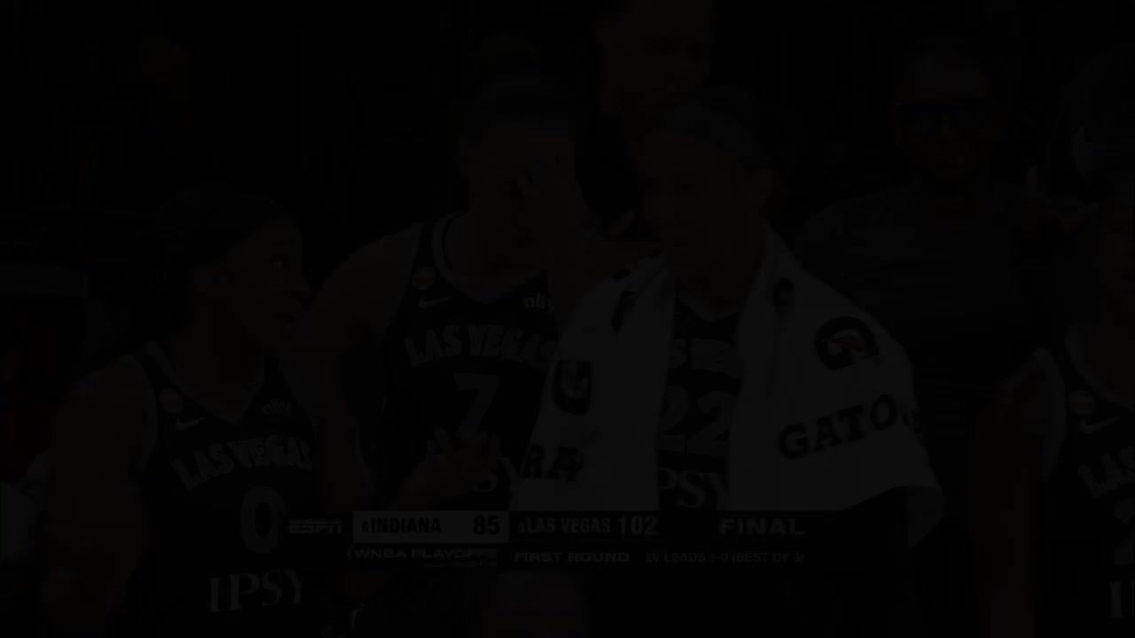 A'ja Wilson scores 38 as the Aces steamroll the Fever 102-85 in Game 1