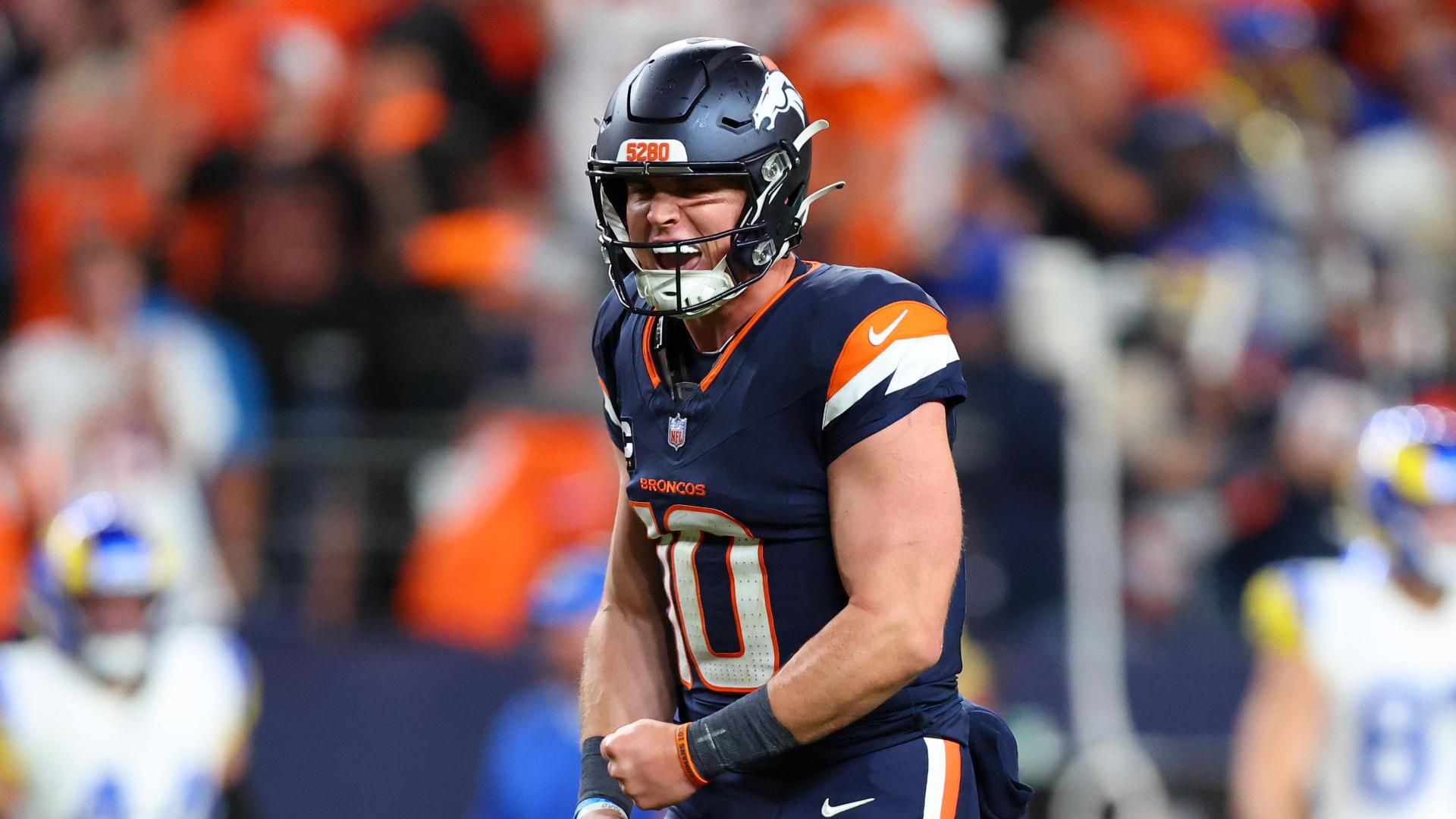 Bo Nix and Talanoa Hufanga lead the Broncos past the Rams 30-26 in a Sunday night thriller
