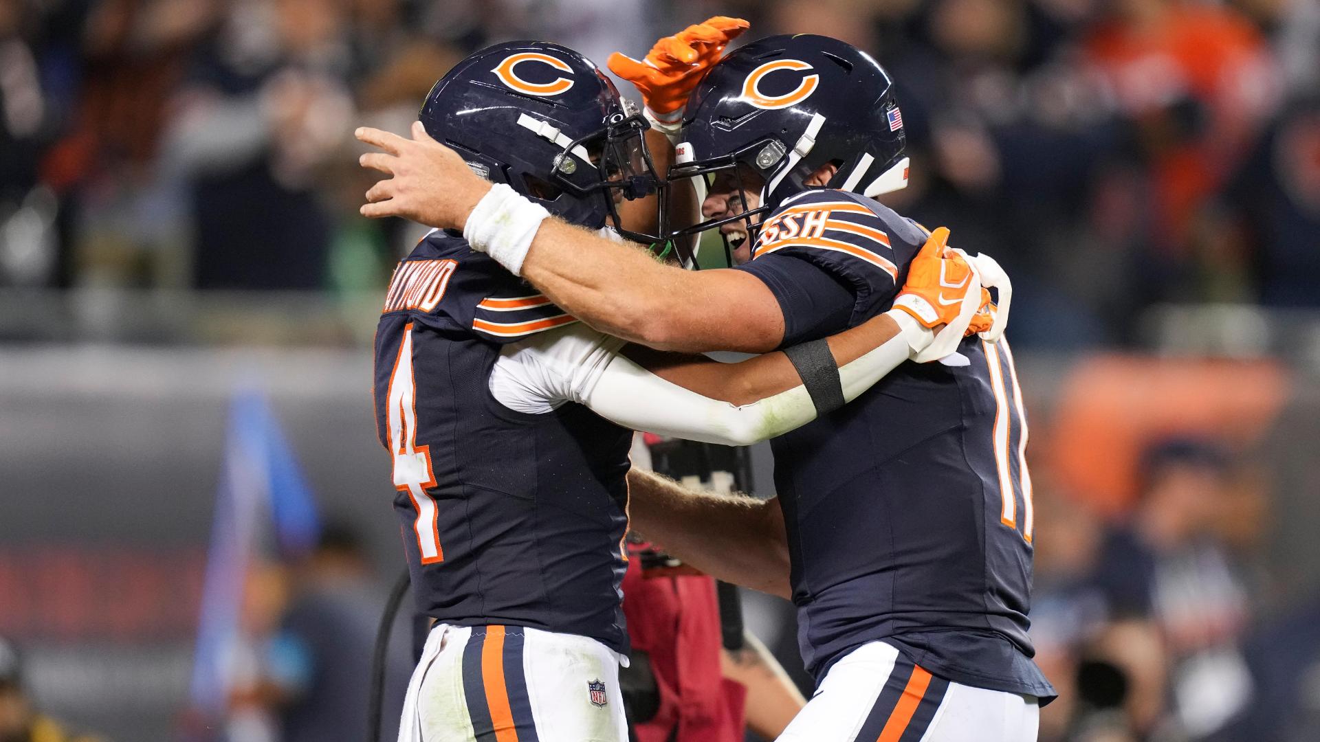 Case Keenum drives Chicago to 3 touchdowns as the Bears beat the Eagles 27-7
