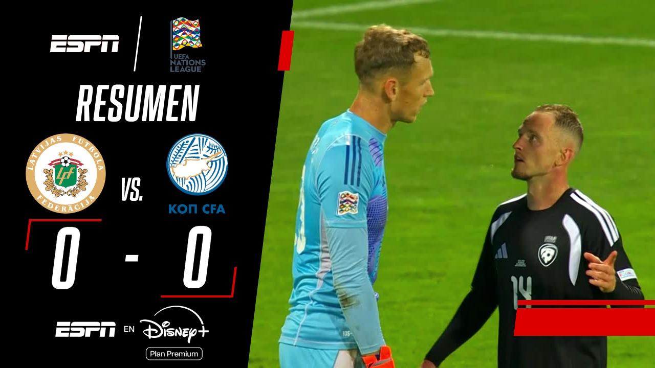 Empate sin emociones entre Letonia y Chipre