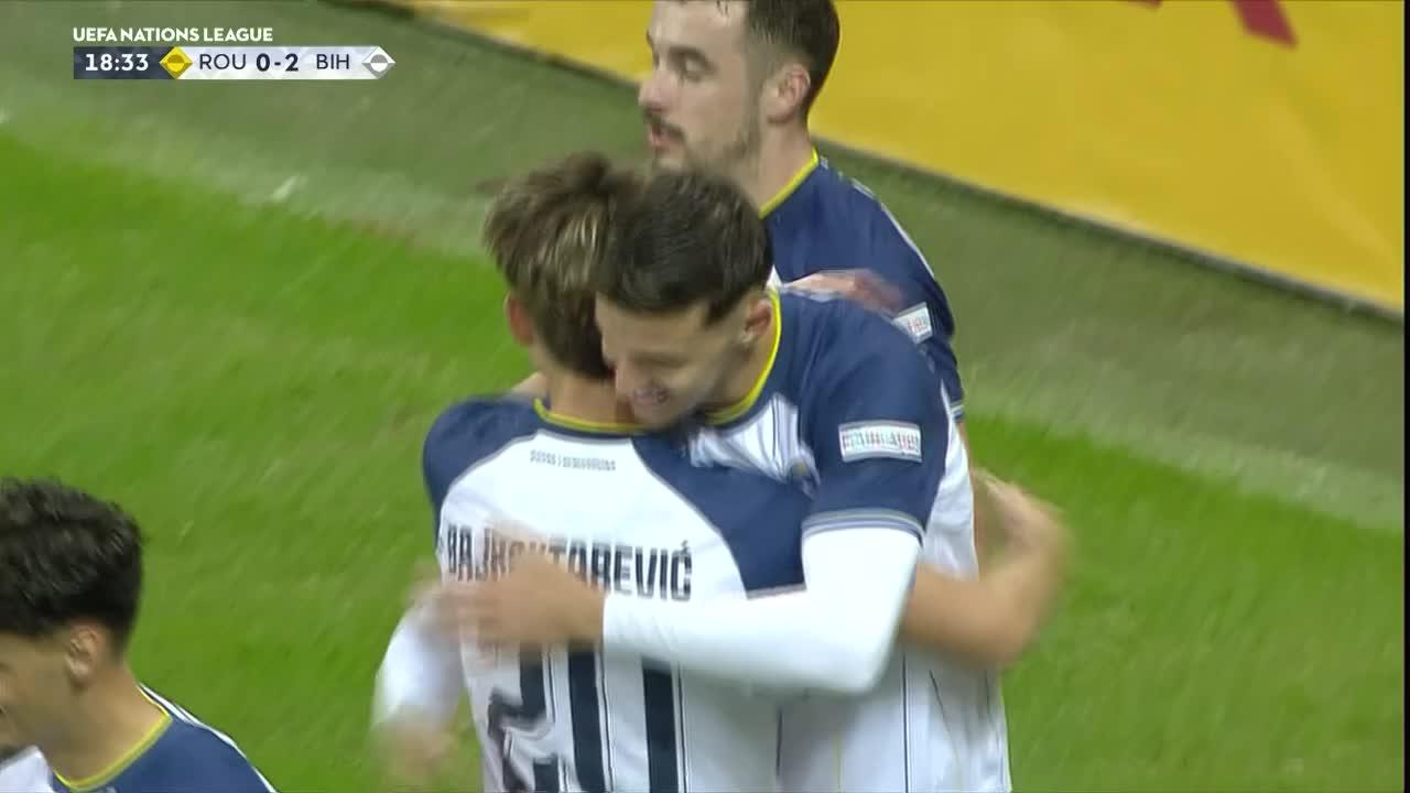 ¡Bosnia estiró la ventaja ante Rumania!