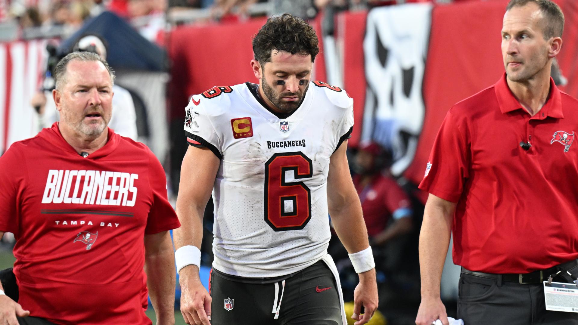Bucs injury updates on Baker Mayfield and Jalen McMillan